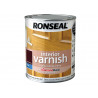 Ronseal 36840 Interior Varnish Quick Dry Satin Deep Mahogany 750ml
