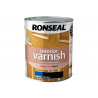 Ronseal 39432 Interior Varnish Quick Dry Satin Ebony 750ml