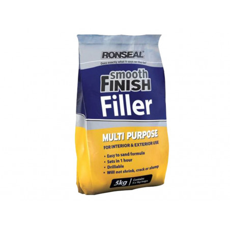 Ronseal 36779 Smooth Finish Multipurpose Wall Powder Filler 5kg