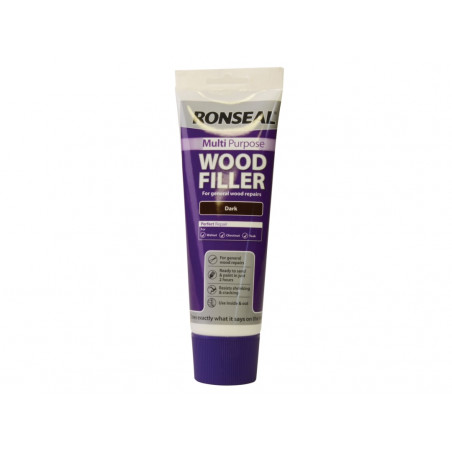 Ronseal 34743 Multipurpose Wood Filler Tube Dark 325g