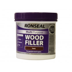 Ronseal 34748 Multipurpose Wood Filler Tub Dark 465g