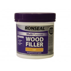 Ronseal 34746 Multipurpose Wood Filler Tub Light 465g