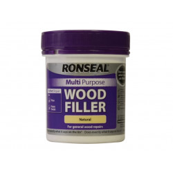 Ronseal 34735 Multipurpose Wood Filler Tub Natural 250g