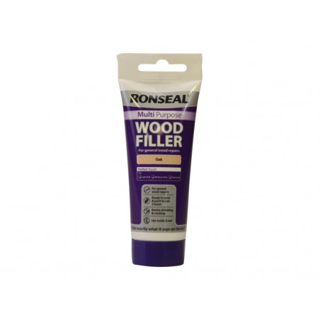 Ronseal 37531 Multipurpose Wood Filler Tube Oak 100g