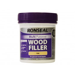 Ronseal 37529 Multipurpose Wood Filler Tub Oak 250g