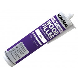 Ronseal 33369 Multipurpose Wood Filler Cartridge White 310ml
