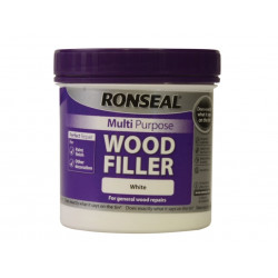 Ronseal 34749 Multipurpose Wood Filler Tub White 465g