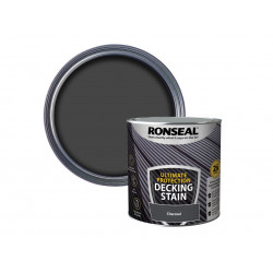 Ronseal 39108 Ultimate Protection Decking Stain Charcoal 2.5 litre