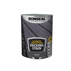 Ronseal 39109 Ultimate Protection Decking Stain Charcoal 5 litre