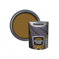 Ronseal 39111 Ultimate Protection Decking Stain Country Oak 5 litre