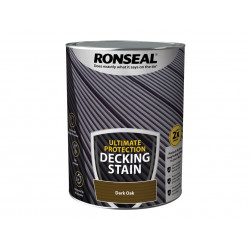 Ronseal 39113 Ultimate Protection Decking Stain Dark Oak 5 litre