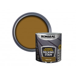 Ronseal 39114 Ultimate Protection Decking Stain Medium Oak 2.5 litre