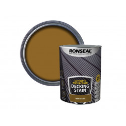 Ronseal 39115 Ultimate Protection Decking Stain Medium Oak 5 litre