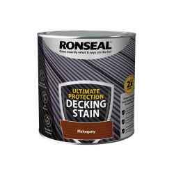 Ronseal 39117 Ultimate Protection Decking Stain Rich Mahogany 2.5 litre