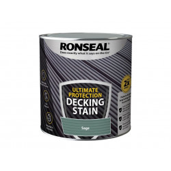 Ronseal 39221 Ultimate Protection Decking Stain Sage 2.5 litre