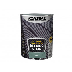 Ronseal 39222 Ultimate Protection Decking Stain Sage 5 litre