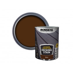 Ronseal 39105 Ultimate Protection Decking Stain Walnut 5 litre