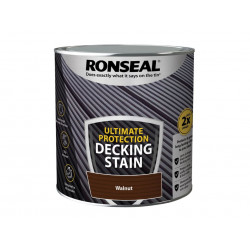 Ronseal 39104 Ultimate Protection Decking Stain Walnut 2.5 litre