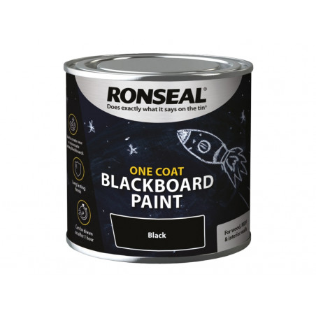 Ronseal 35227 One Coat Blackboard Paint 250ml