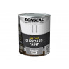 Ronseal 39371 One Coat Cupboard Paint Granite Grey Satin 750ml