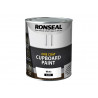Ronseal 37498 One Coat Cupboard Paint White Gloss 750ml