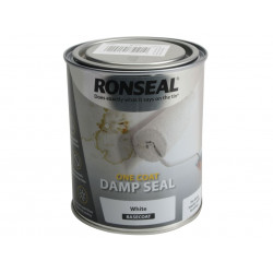 Ronseal 37563 One Coat Damp Seal White 750ml