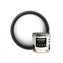 Ronseal KCB.7015103.20104.76 One Coat Everywhere Interior Paint Pure Brilliant White Matt 2.5 litre