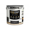 Ronseal KCB.7015103.12904.76 One Coat Everywhere Interior Paint Black Pepper Matt 2.5 litre