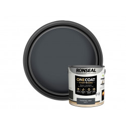 Ronseal KCB.7015103.12804.76 One Coat Everywhere Interior Paint Charcoal Grey Matt 2.5 litre