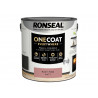 Ronseal KCB.7015103.82304.76 One Coat Everywhere Interior Paint Hazy Pink Matt 2.5 litre