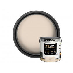 Ronseal KCB.7015103.22504.76 One Coat Everywhere Interior Paint Oatmeal Matt 2.5 litre