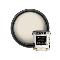 Ronseal KCB.7015103.22304.76 One Coat Everywhere Interior Pure Cotton Matt 2.5 litre