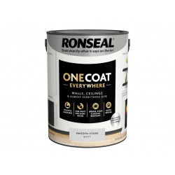 Ronseal KCB.7015103.12704.81 One Coat Everywhere Interior Smooth Stone Matt 5 litre