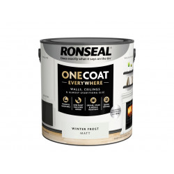 Ronseal KCB.7015103.22104.76 One Coat Everywhere Interior Winter Frost Matt 2.5 litre