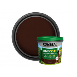 Ronseal KCB.8174503.50100.81 One Coat Shed & Fence Protection Dark Oak 5 litre