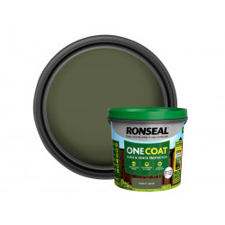 Ronseal KCB.8174503.60200.81 One Coat Shed & Fence Protection Forest Green 5 litre