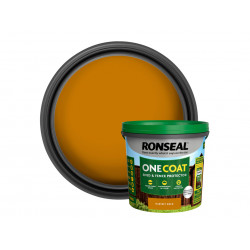 Ronseal KCB.8174503.41100.81 One Coat Shed & Fence Protection Harvest Gold 5 litre