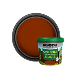 Ronseal KCB.8174503.40100.81 One Coat Shed & Fence Protection Medium Oak 5 litre