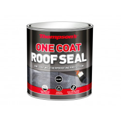 Ronseal 34750 Thompson's One Coat Roof Seal Black 5 litre