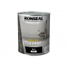 Ronseal 37674 One Coat Tile Paint Black Gloss 750ml