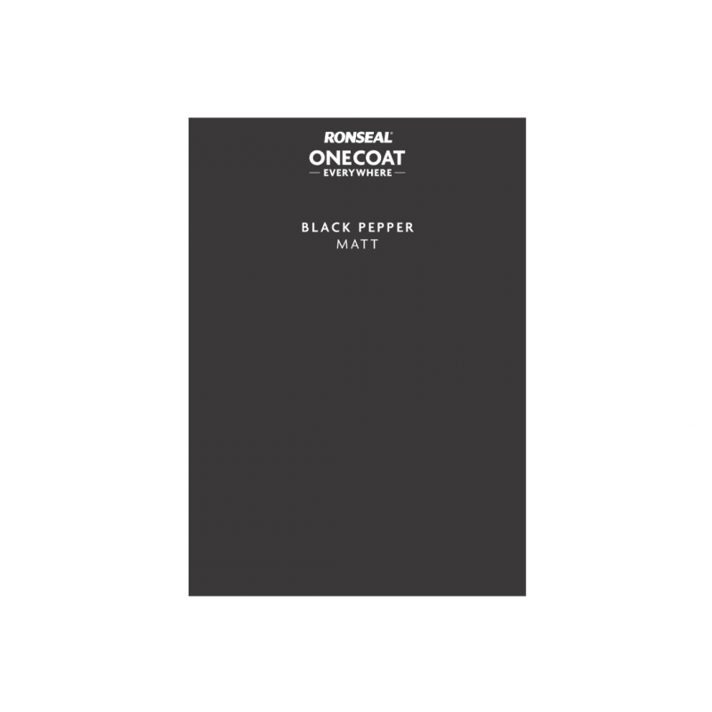 Ronseal KCB.7415603.12904.00 Peel & Stick Everywhere Black Pepper