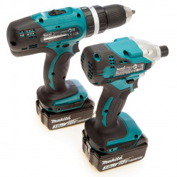 Makita DLX2336S LXT 18V Combi Drill & Impact Driver Twin Pack (2 × 3.0Ah Batteries)