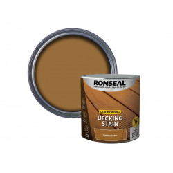 Ronseal 39074 Quick Drying Decking Stain Golden Cedar 2.5 litre