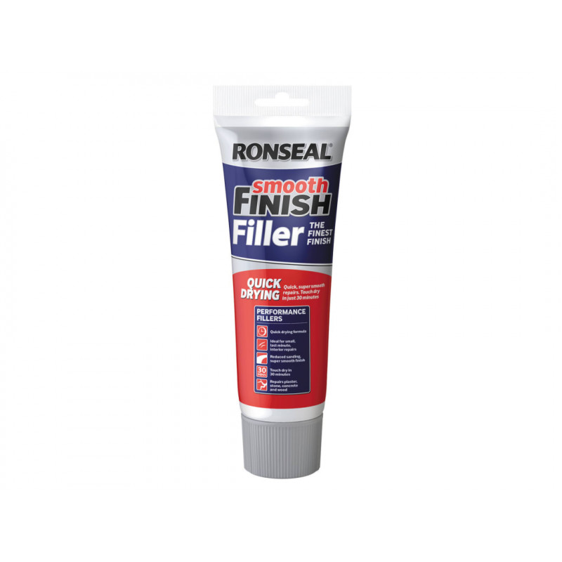 Ronseal 36552 Smooth Finish Quick Drying Multipurpose Filler 330g