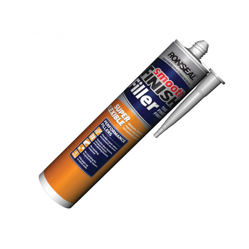 Ronseal 36560 Smooth Finish Super Flexible Filler Cartridge 300ml Ronseal 36560 Smooth Finish Super Flexible Filler Cartridge 300ml