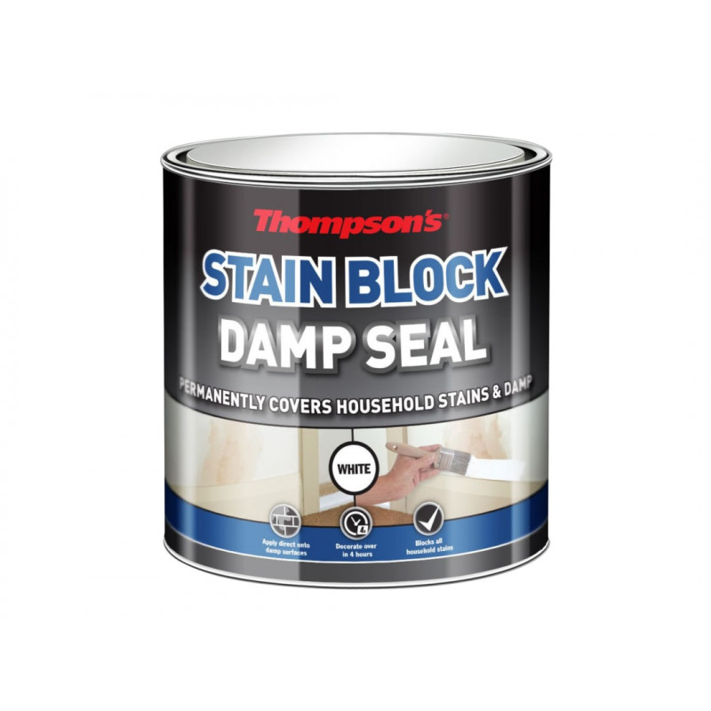 Ronseal 30853 Thompson's Stain Block Damp Seal 250ml Ronseal 30853 Thompson's Stain Block Damp Seal 250ml