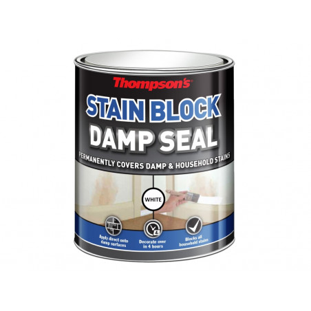 Ronseal 30323 Thompson's Stain Block Damp Seal 750ml
