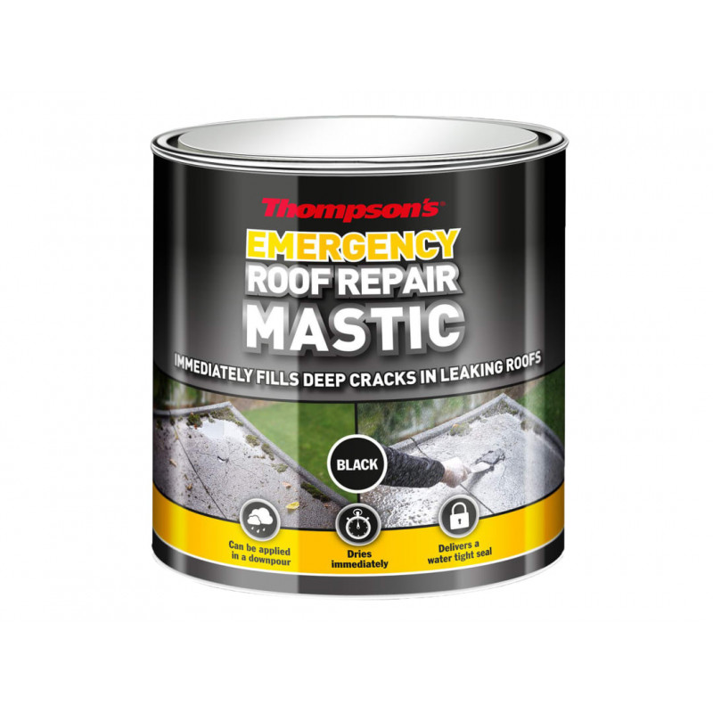 Ronseal 36082 Thompson's Emergency Roof Repair Mastic 750ml