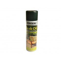 Ronseal 35820 Garden Furniture Teak Oil Aerosol 500ml