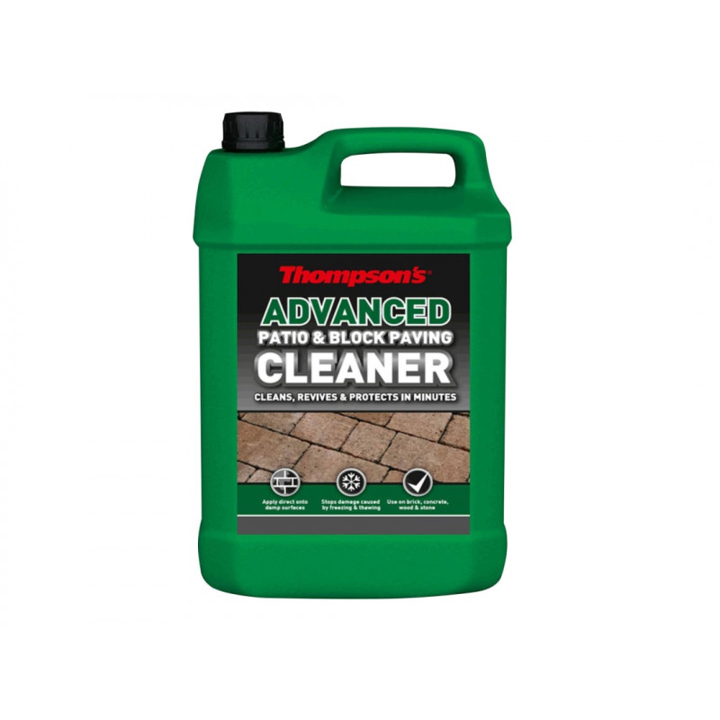 Ronseal 36784 Advanced Patio & Block Paving Cleaner 5 litre Ronseal 36784 Advanced Patio & Block Paving Cleaner 5 litre
